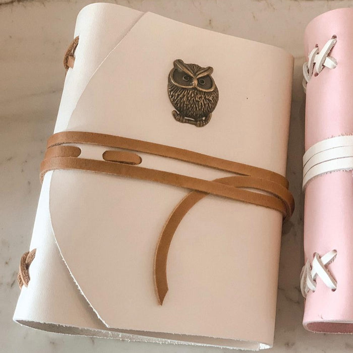 Handmade Small Leather Journal