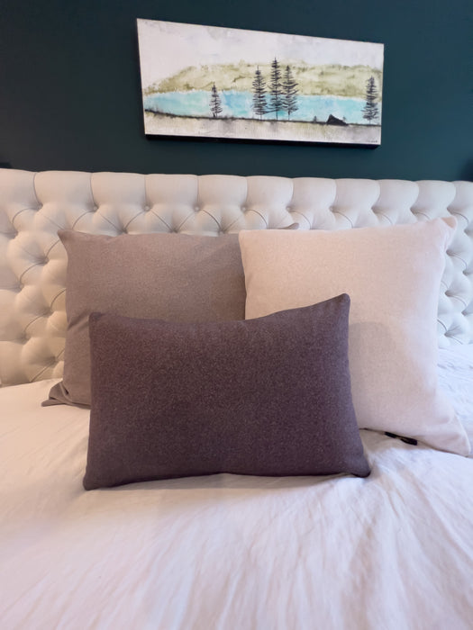 Throw Pillow Covers - Vegan Cashmere