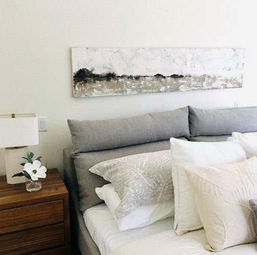 Stylized Nest West Coast Waters Textural Canvas Art