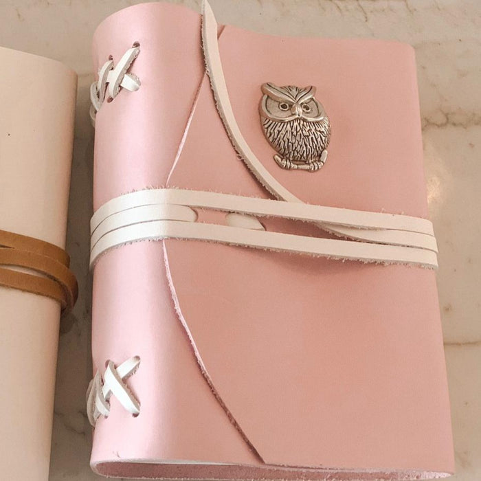 Handmade Small Leather Journal