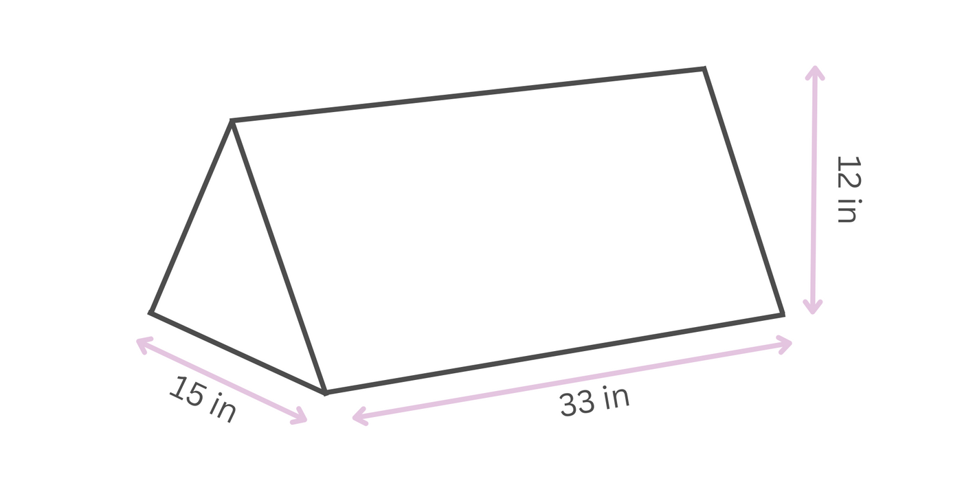 Full Length Triangles (2) - Velvet