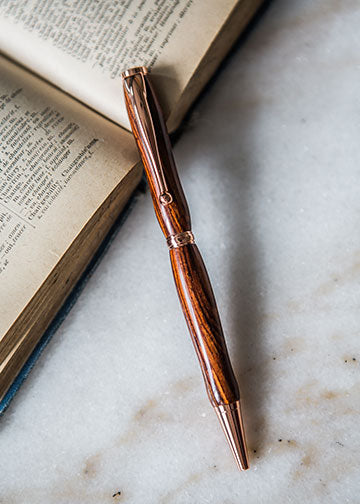 Stylized Nest Handturned Wooden Pen