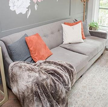 Stylized Nest Elle Scoop Arm Deep Sofa