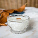 Stylized Nest Meant To Be Candle in November Rain Cherry WoodWick